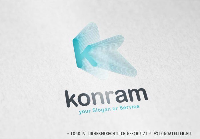 Buchstabe K Logo Buchstabe K Logo