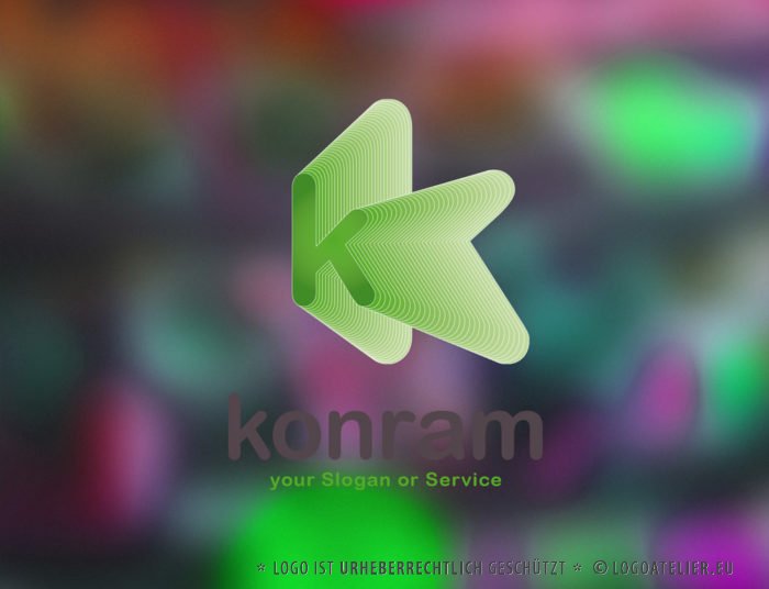 Buchstabe K Logo Buchstabe K Logo