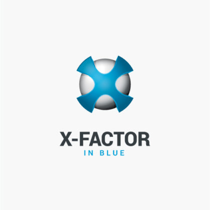 Logo 3D Buchstabe X