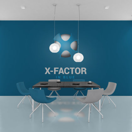 Logo 3D Buchstabe X