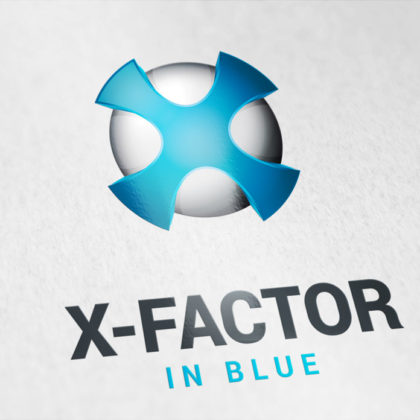 Logo 3D Buchstabe X
