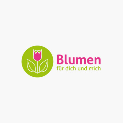 Logo Blumen Geschäft