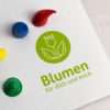 Logo Blumen Geschaeft