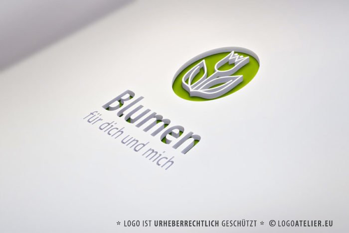 Logo Blumen Geschaeft