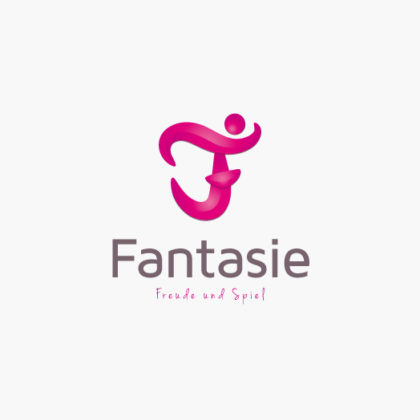 Logo Buchstabe F Spiel