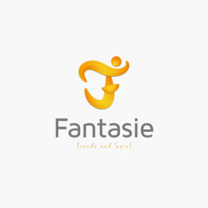 Logo Buchstabe F Spiel