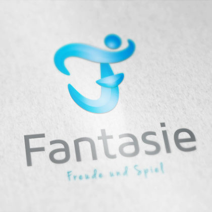 Logo Buchstabe F Spiel
