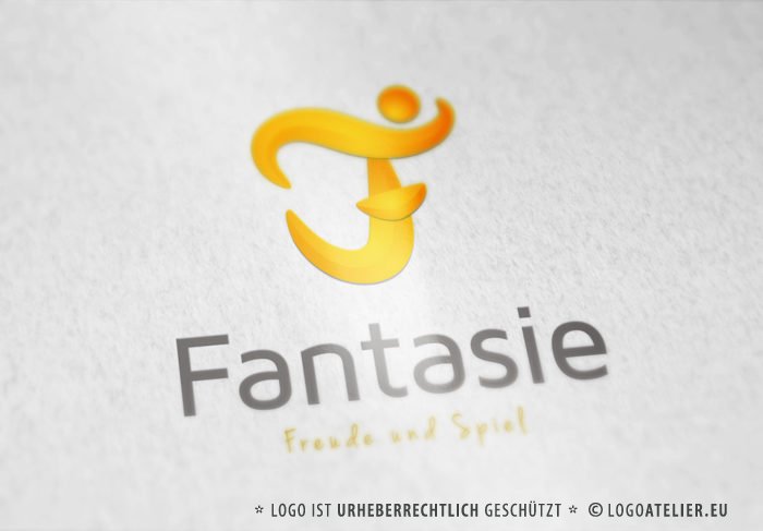 Logo Buchstabe F Spiel Logo Buchstabe F Spiel