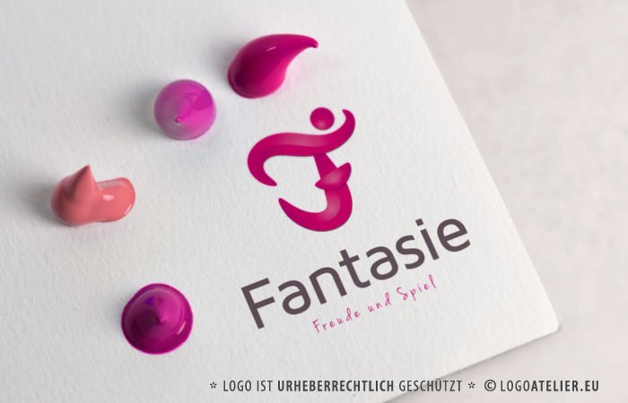 Logo Buchstabe F Spiel Logo Buchstabe F Spiel