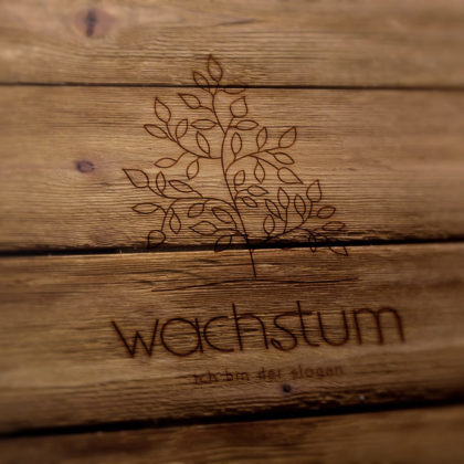Logo Wachstum Pflanze