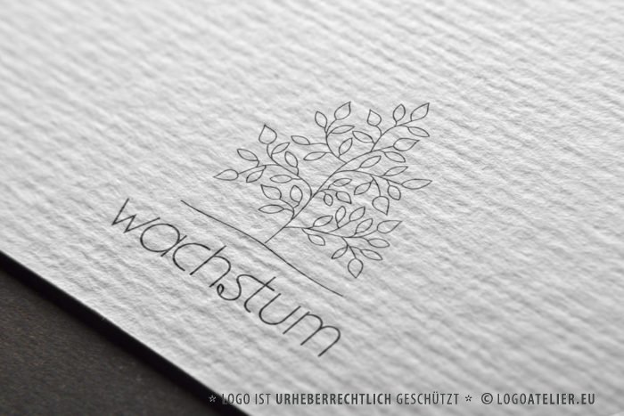 Logo Wachstum Pflanze
