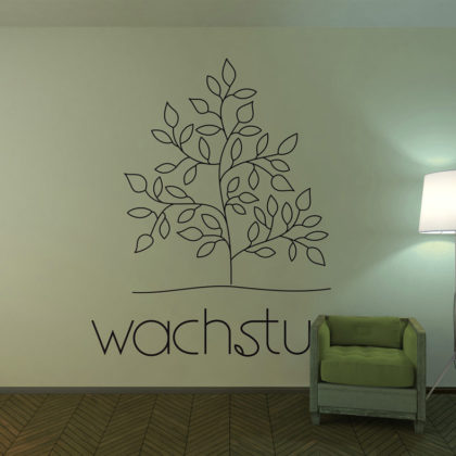 Logo Wachstum Pflanze