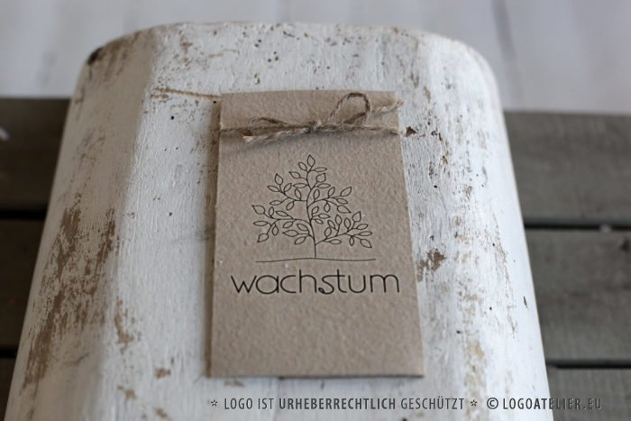 Logo Wachstum Pflanze