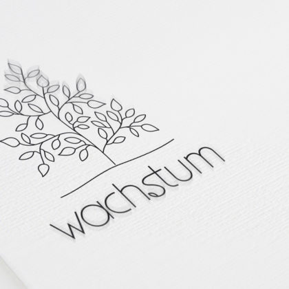 Logo Wachstum Pflanze