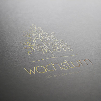 Logo Wachstum Pflanze