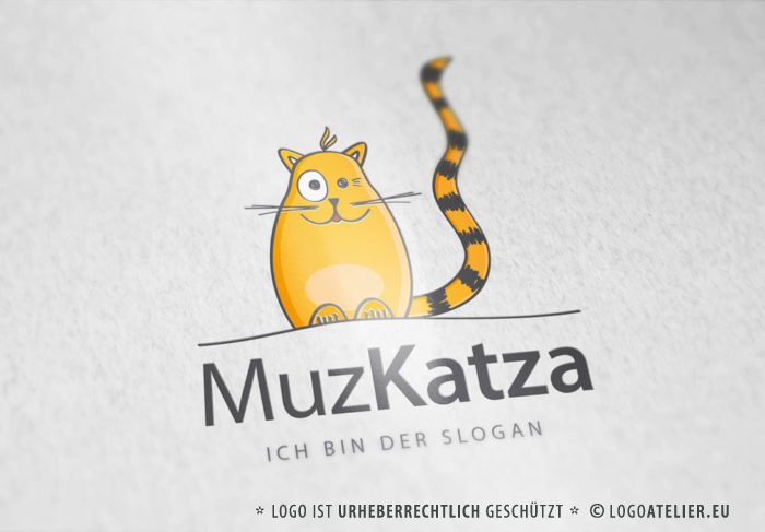 Logo Comic Katze