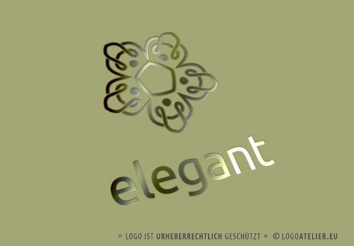 Logo Gold Elegant