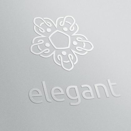 Logo Gold Elegant