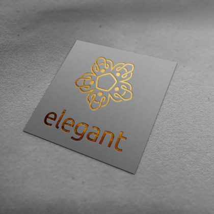 Logo Gold Elegant