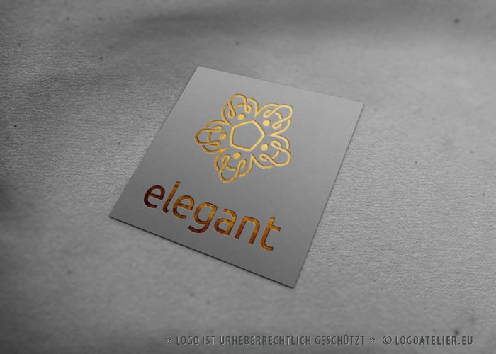 Logo Gold Elegant