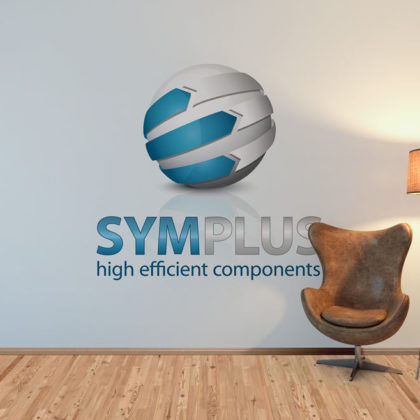 Logo 3D Kugel Pfeile