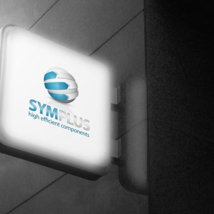 Logo 3D Kugel Pfeile