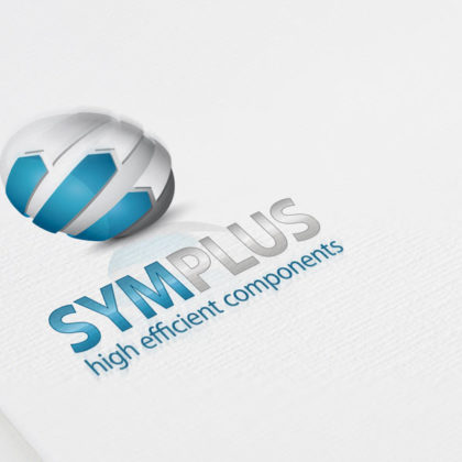 Logo 3D Kugel Pfeile