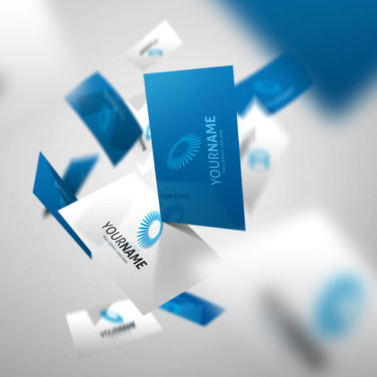 Logo Abstrakte Blume
