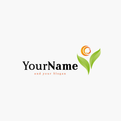 Logo Blume Mensch