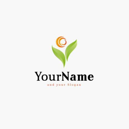 Logo Blume Mensch