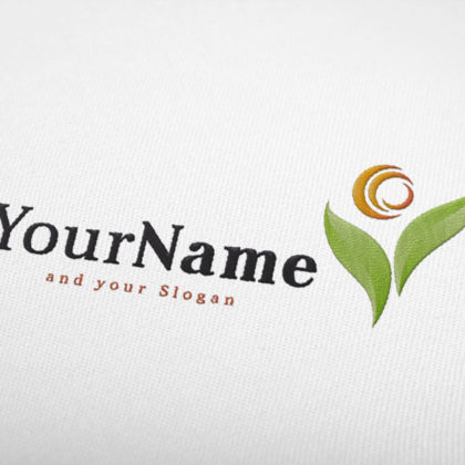 Logo Blume Mensch