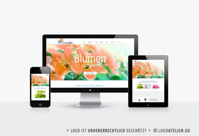 Logo Blumen