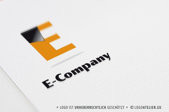 Logo Buchstabe E