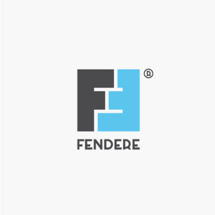 Logo Buchstabe F und E