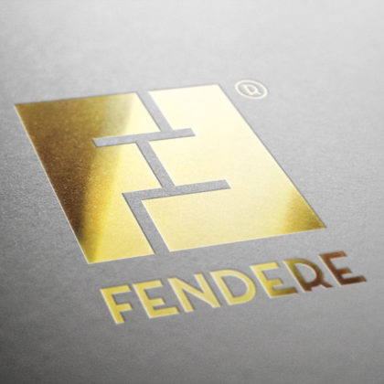 Logo Buchstabe F und E