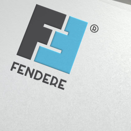 Logo Buchstabe F und E