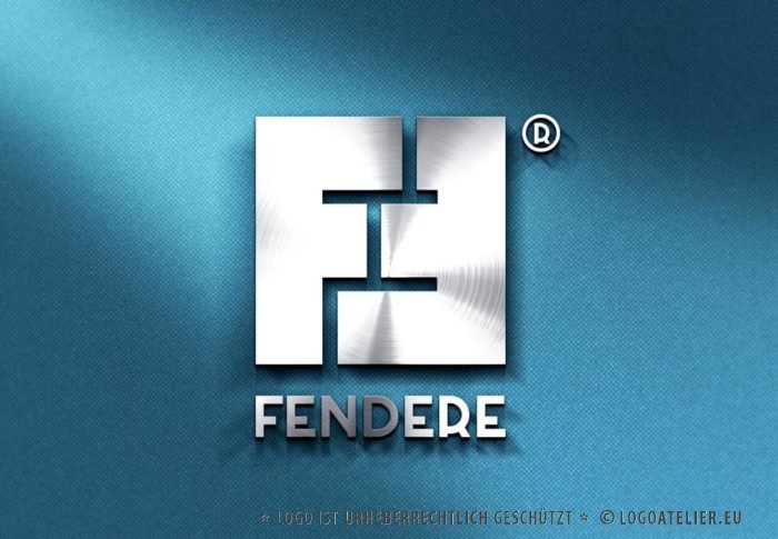 Logo Buchstabe F und E