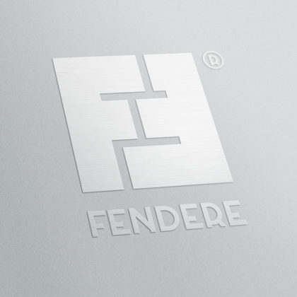 Logo Buchstabe F und E