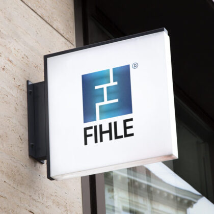 Logo Buchstabe F E Quadrat Technisch Baufirma Geometrie Konstruktion Labyrinth Raum Planung Technik Fertiges Logo kaufen Logoshop Logoatelier.eu