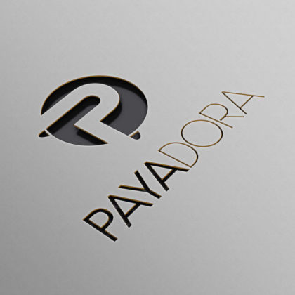 Logo Buchstabe P Kugel