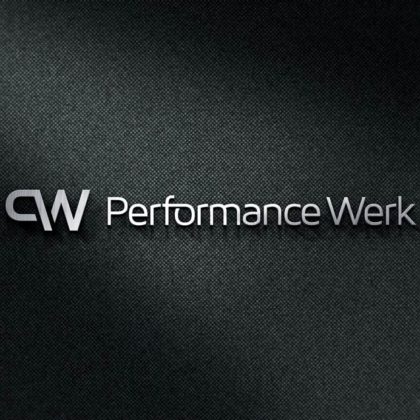 Logo Buchstabe P und W