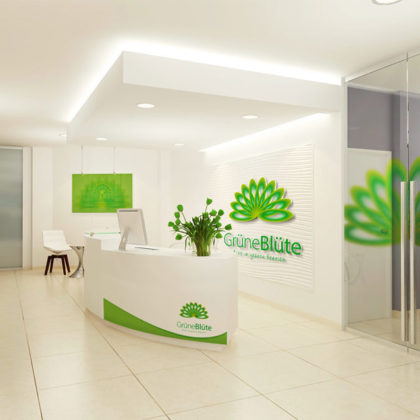 Logo Gruene Bluete
