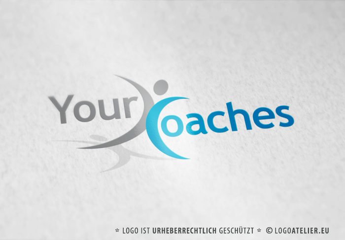 Logo Mensch Buchstabe C