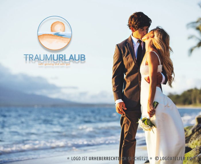 Logo Urlaub Meer Logo Urlaub Meer