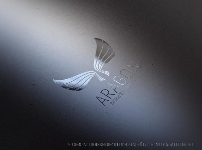 Logo Vogel Fliegen Freiheit Schutz Frei Sein Leicht Schmetterling Edles Logo kaufen Exklusives Logo kaufen LogoShop LogoAtelier.eu