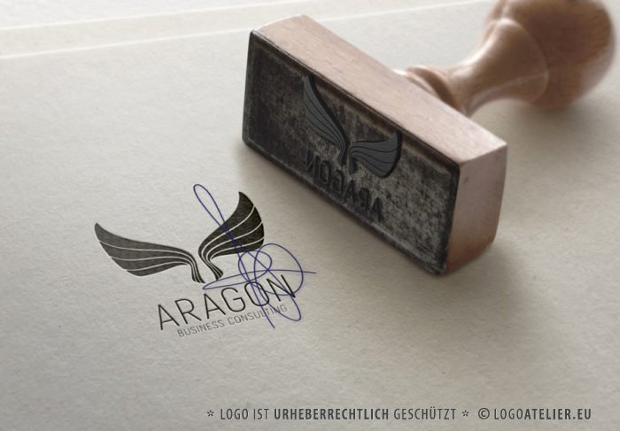 Logo Vogel Fliegen Freiheit Schutz Frei Sein Leicht Schmetterling Edles Logo kaufen Exklusives Logo kaufen LogoShop LogoAtelier.eu