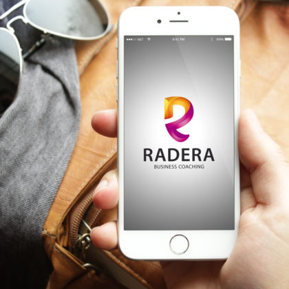 3D Logo Buchstabe R Logo