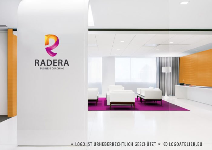 3D Logo Buchstabe R Logo