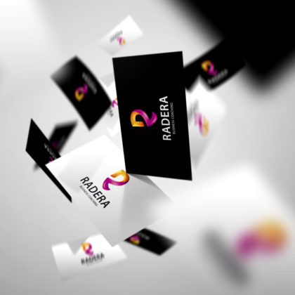 3D Logo Buchstabe R Logo