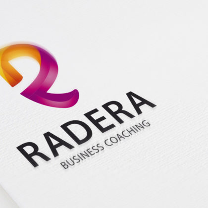3D Logo Buchstabe R Logo